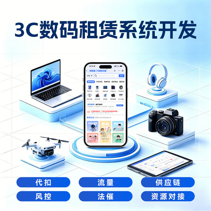 专为3C数码租赁行业定制开发，一站式打通租赁全流程业务体系。